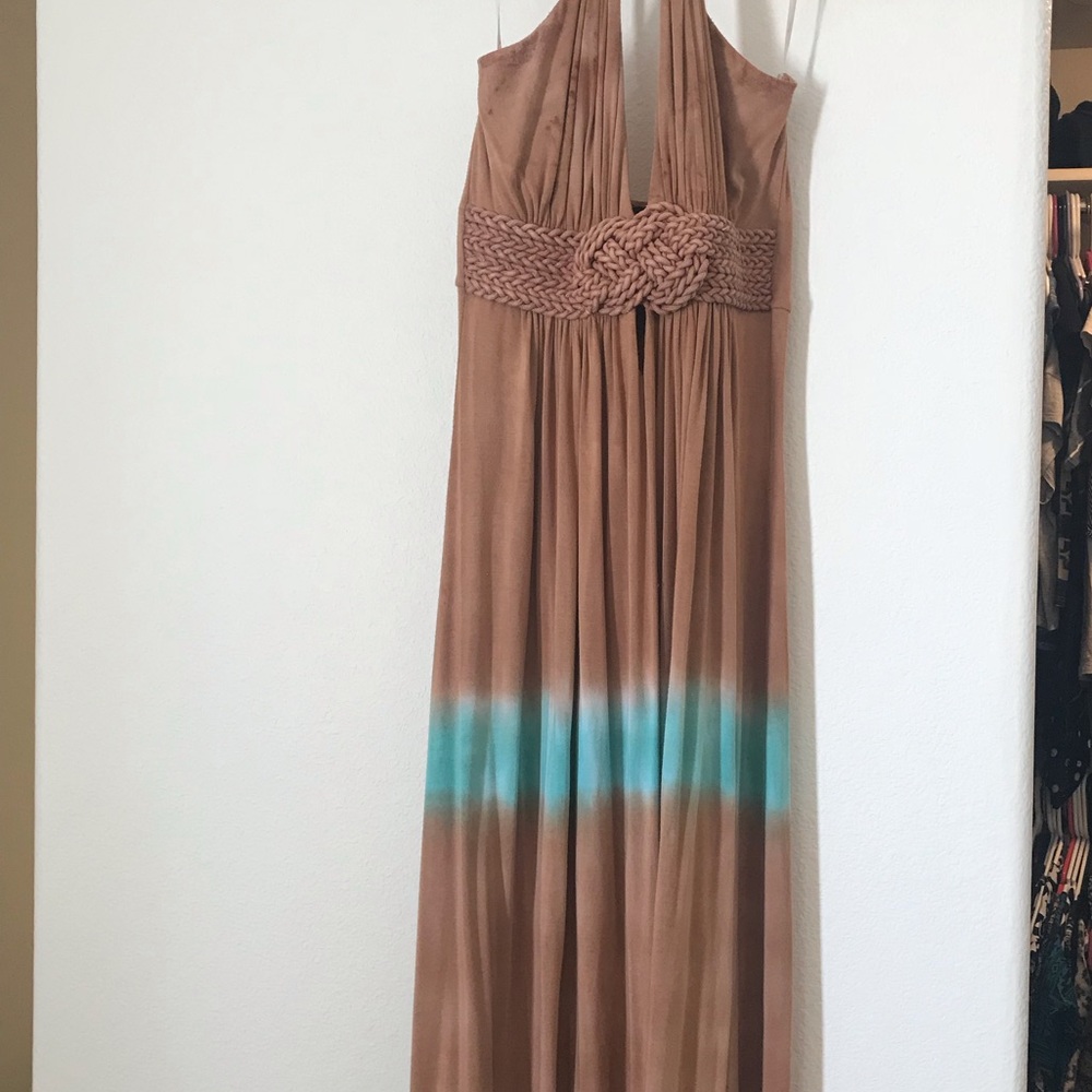 Sky maxi dress